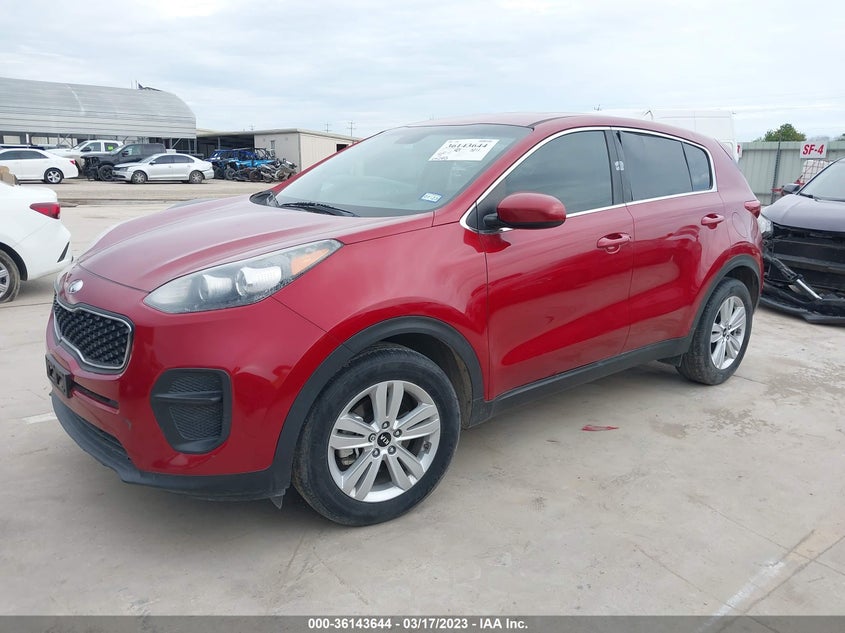 VIN KNDPM3AC2H7205643 2017 KIA SPORTAGE LX