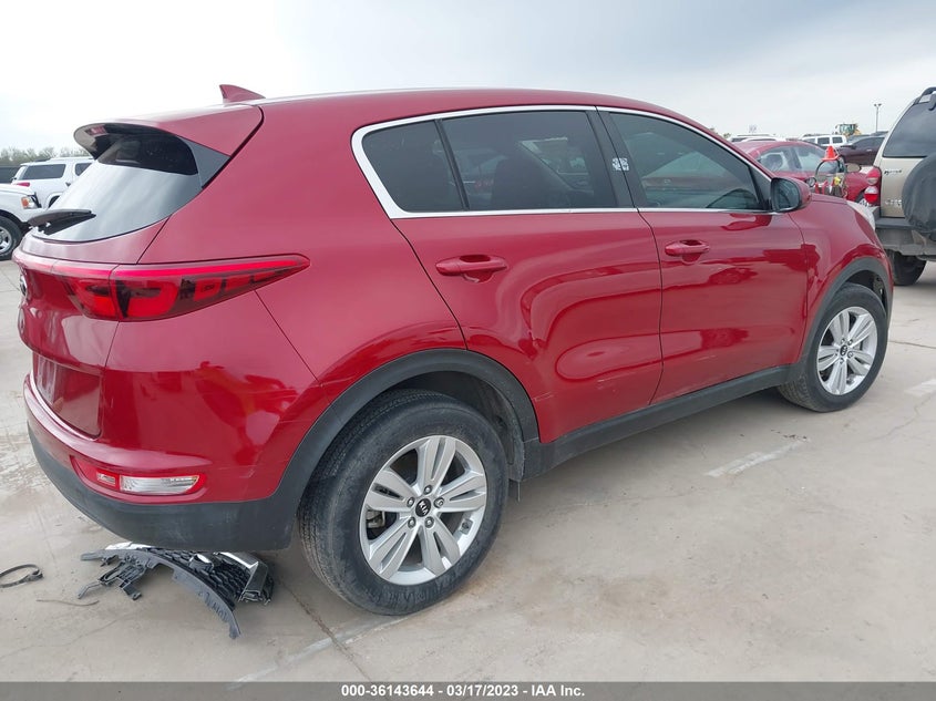 VIN KNDPM3AC2H7205643 2017 KIA SPORTAGE LX