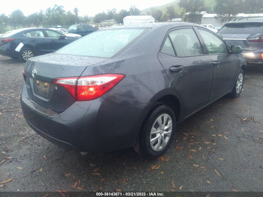 2015 TOYOTA COROLLA L/LE/S/S PLUS/LE PLUS - 5YFBURHE7FP337586