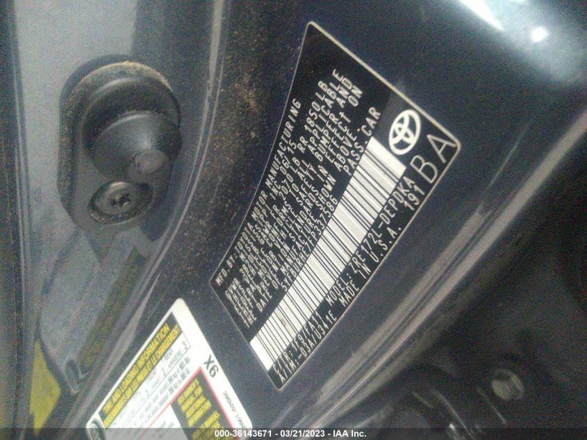 2015 TOYOTA COROLLA L/LE/S/S PLUS/LE PLUS - 5YFBURHE7FP337586