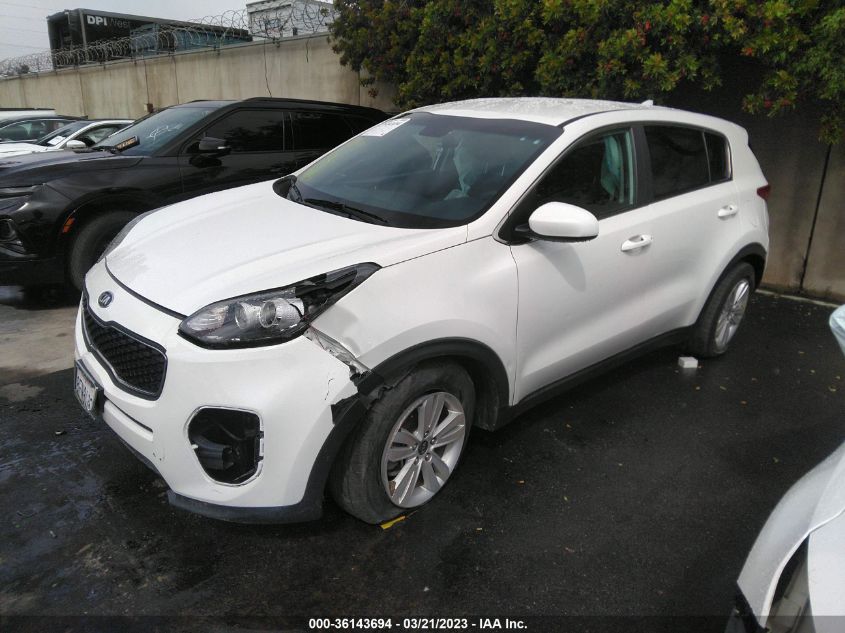 2019 KIA SPORTAGE LX - KNDPM3AC2K7514519