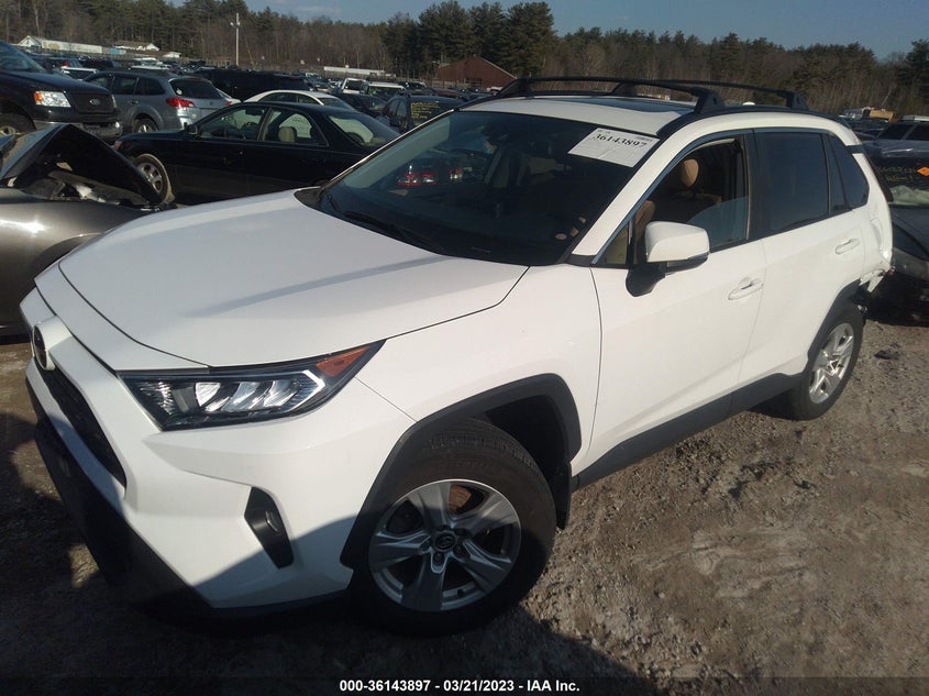 VIN 2T3P1RFV0LC136861 2020 TOYOTA RAV4 XLE