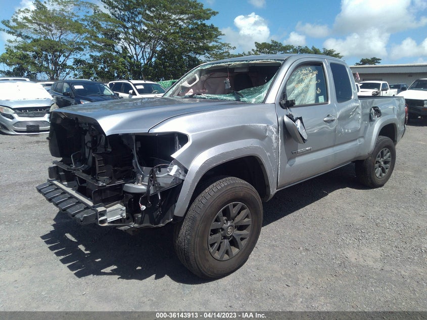 VIN 3TYSX5EN3NT010567 2022 TOYOTA TACOMA 4WD SR5