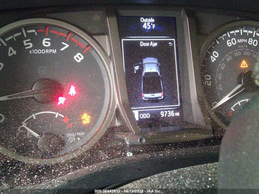 VIN 3TYSX5EN3NT010567 2022 TOYOTA TACOMA 4WD SR5