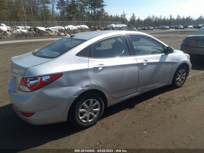 2013 HYUNDAI ACCENT GLS - KMHCT4AEXDU326646