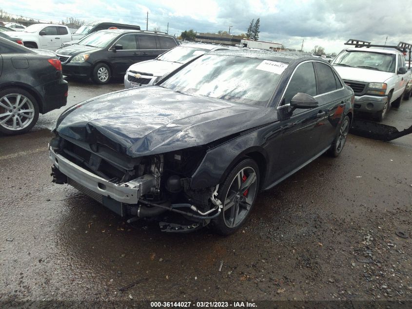 2017 AUDI A4 PREMIUM PLUS - WAUENAF4XHN030609