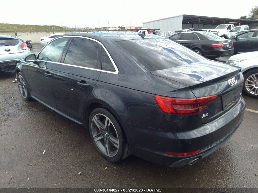 2017 AUDI A4 PREMIUM PLUS - WAUENAF4XHN030609