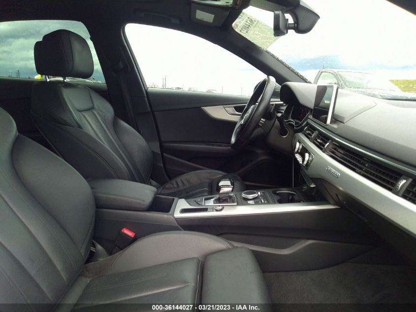 2017 AUDI A4 PREMIUM PLUS - WAUENAF4XHN030609