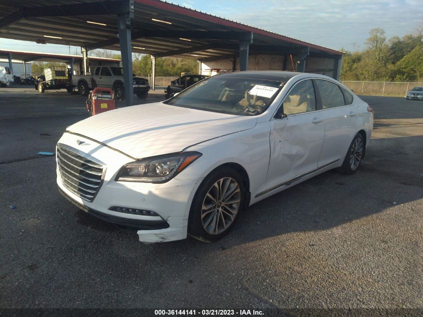 2017 GENESIS G80 3.8L - KMHGN4JE3HU172511