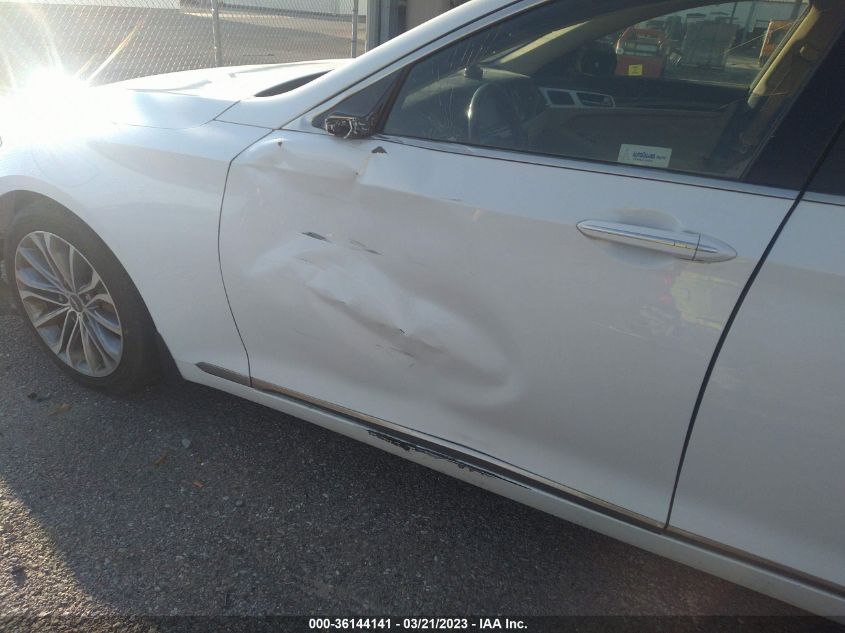 2017 GENESIS G80 3.8L - KMHGN4JE3HU172511