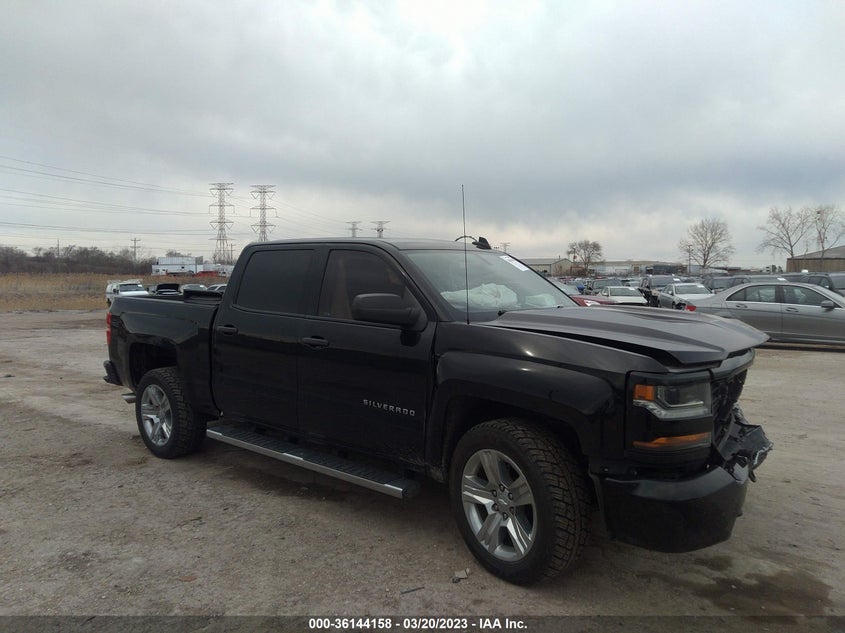 VIN 3GCPCPEH1JG272292 2018 CHEVROLET SILVERADO 1500 CUSTOM
