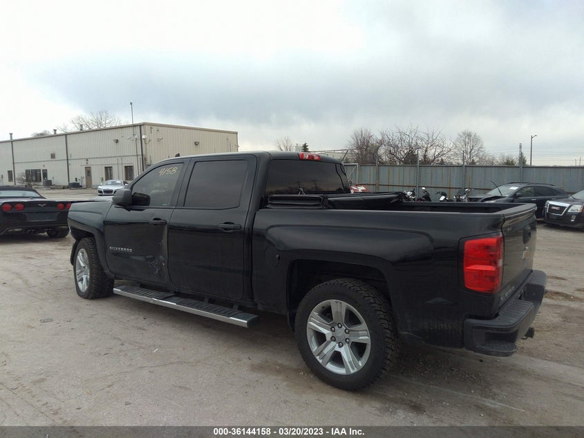 VIN 3GCPCPEH1JG272292 2018 CHEVROLET SILVERADO 1500 CUSTOM
