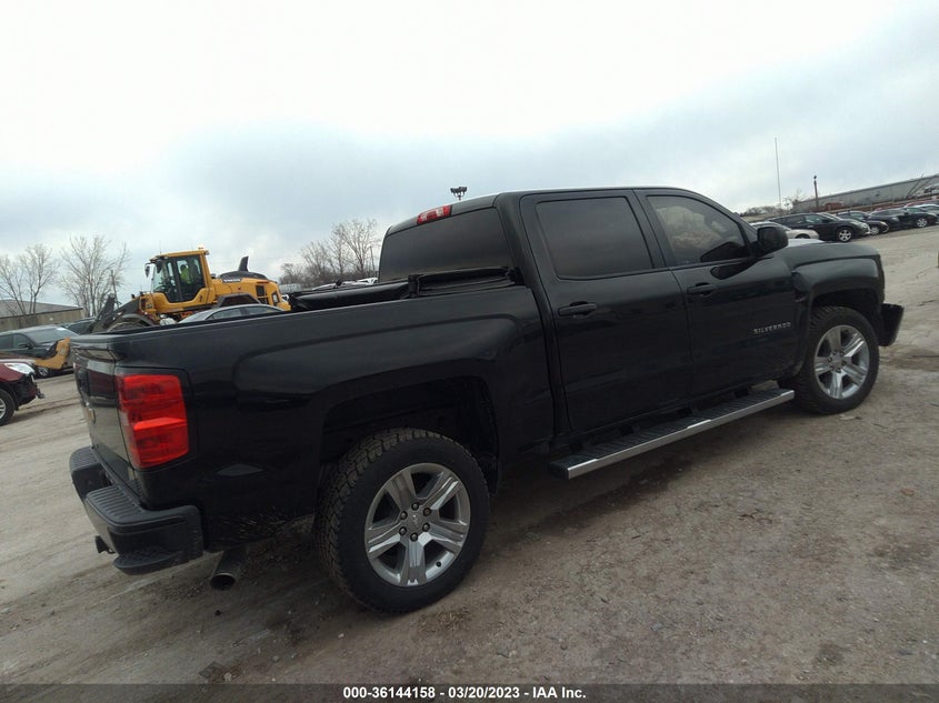 VIN 3GCPCPEH1JG272292 2018 CHEVROLET SILVERADO 1500 CUSTOM