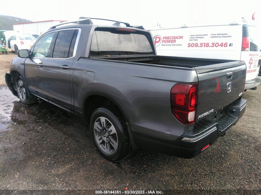 VIN 5FPYK3F59HB007700 2017 HONDA RIDGELINE RTL