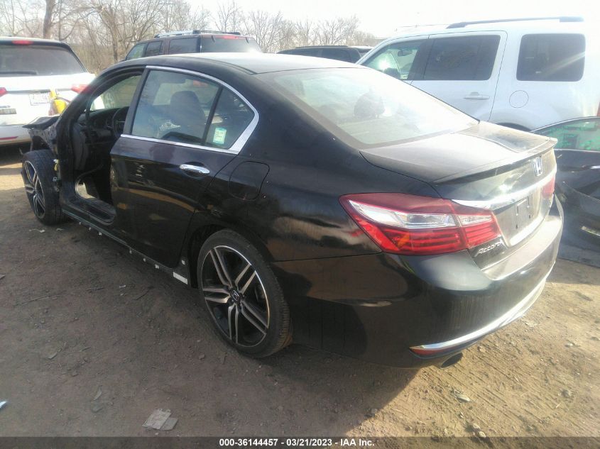 2017 HONDA ACCORD SEDAN SPORT SE - 1HGCR2F14HA250766