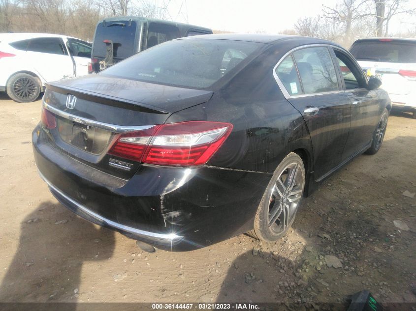 2017 HONDA ACCORD SEDAN SPORT SE - 1HGCR2F14HA250766