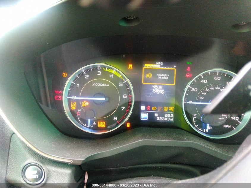 VIN 4S4WMARD1K3460064 2019 SUBARU ASCENT TOURING
