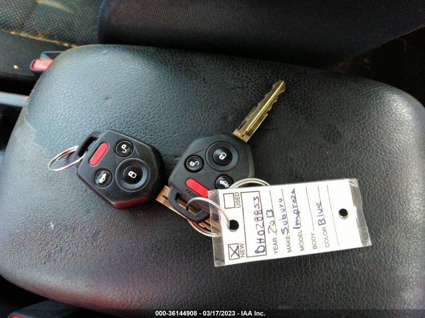 2013 SUBARU IMPREZA SEDAN - JF1GJAA62DH028853