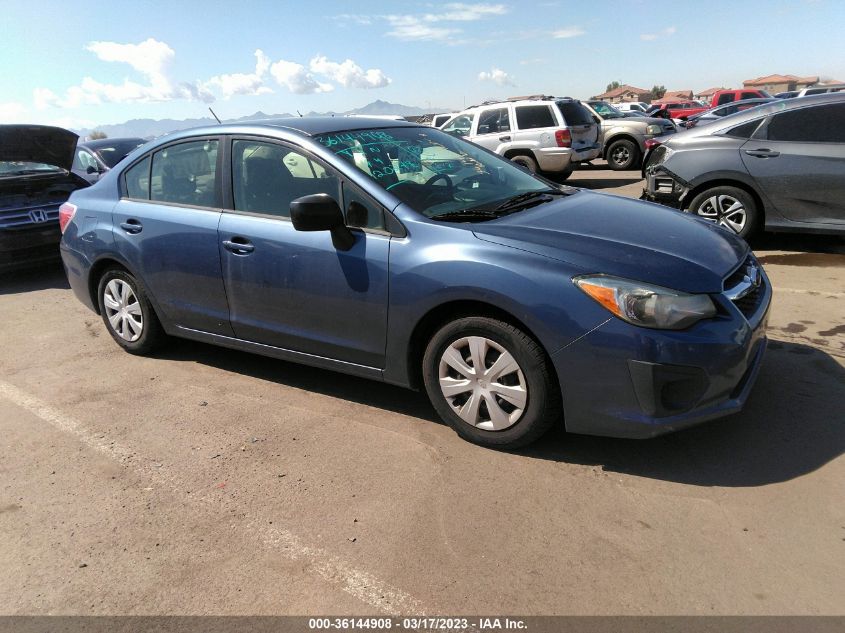 2013 SUBARU IMPREZA SEDAN - JF1GJAA62DH028853