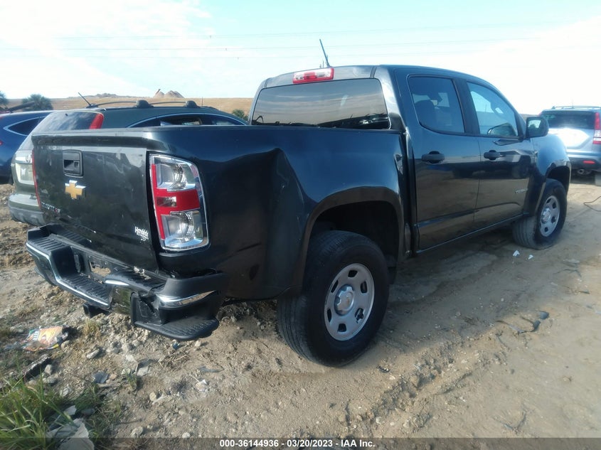 VIN 1GCGSBEN6H1207958 2017 CHEVROLET COLORADO 2WD WT