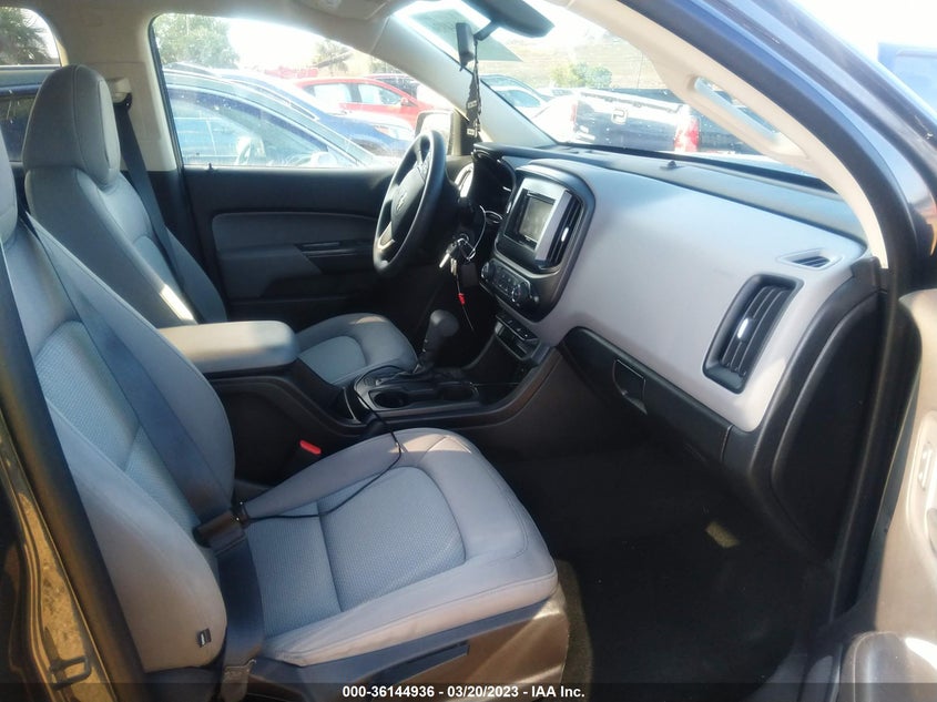 VIN 1GCGSBEN6H1207958 2017 CHEVROLET COLORADO 2WD WT