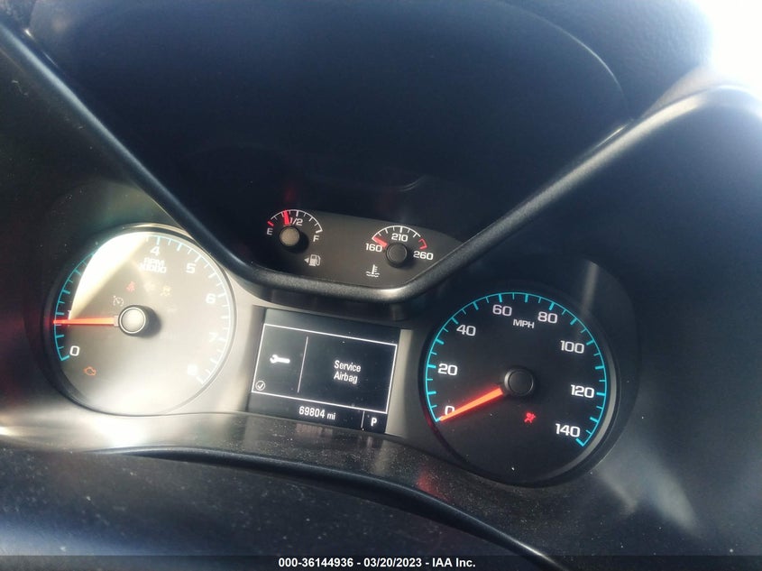 VIN 1GCGSBEN6H1207958 2017 CHEVROLET COLORADO 2WD WT