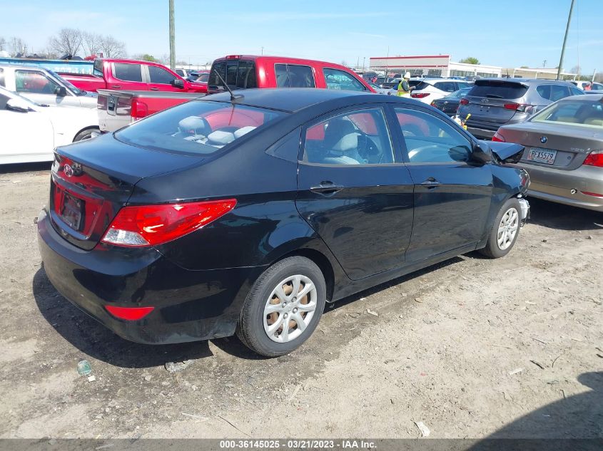 2014 HYUNDAI ACCENT GLS - KMHCT4AE1EU689838