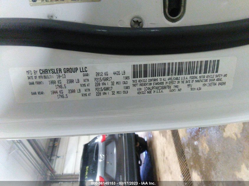 2014 JEEP PATRIOT HIGH ALTITUDE - 1C4NJPFA0ED680784