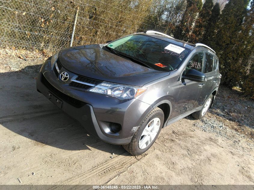 2013 TOYOTA RAV4 LE - 2T3ZFREV4DW015147