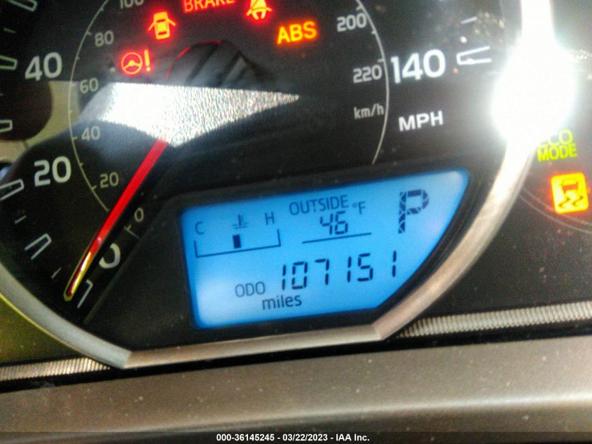 2013 TOYOTA RAV4 LE - 2T3ZFREV4DW015147