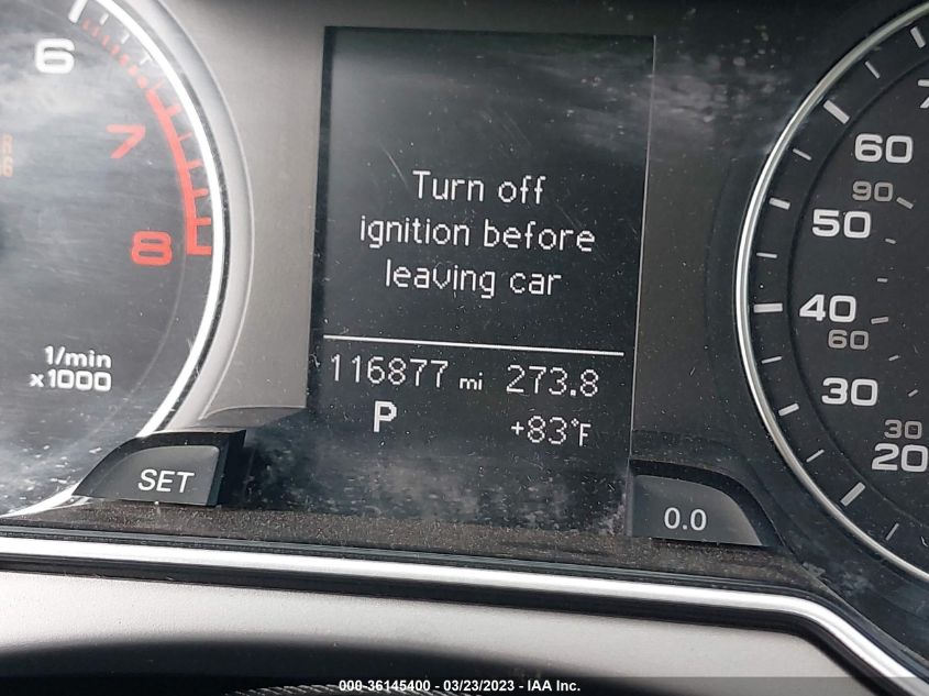2014 AUDI A4 PREMIUM - WAUBFAFL9EN026330