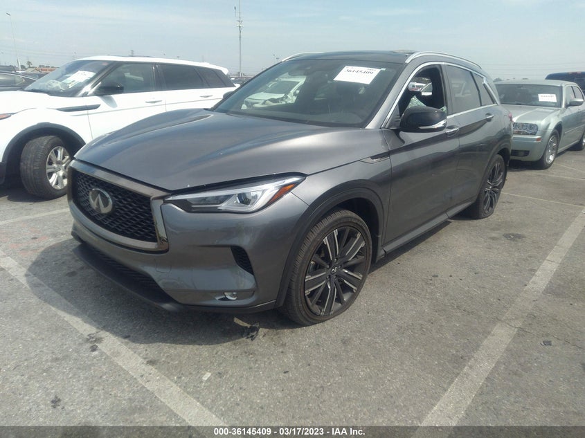 VIN 3PCAJ5BAXMF126703 2021 INFINITI QX50 LUXE