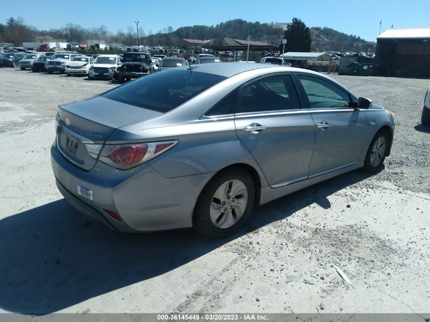 2014 HYUNDAI SONATA HYBRID - KMHEC4A45EA113087