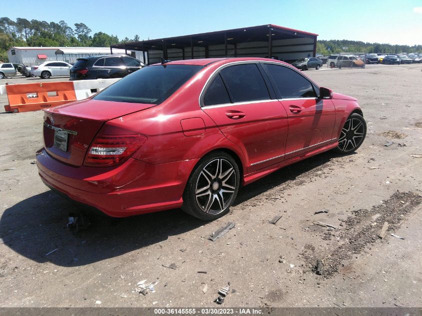 WDDGF4HB9DA783920 | 2013 MERCEDES-BENZ C 250