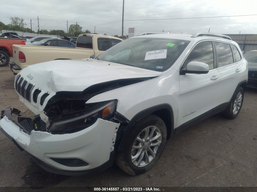 VIN 1C4PJLCX1KD301619 2019 JEEP CHEROKEE LATITUDE