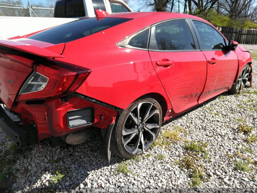 2018 HONDA CIVIC SI SEDAN - 2HGFC1E57JH710300