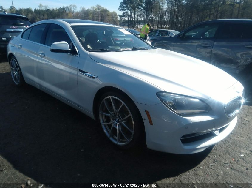 2013 BMW 6 SERIES 650I - WBA6B2C51DD128377