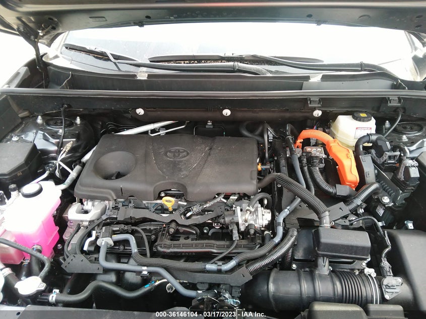 VIN 4T3T6RFV5NU102013 2022 TOYOTA RAV4 HYBRID SE