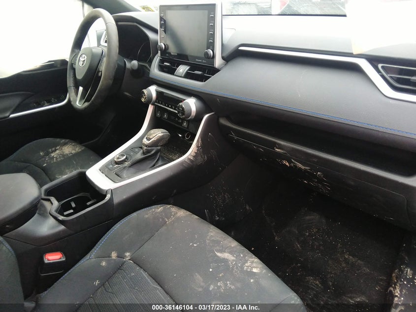 VIN 4T3T6RFV5NU102013 2022 TOYOTA RAV4 HYBRID SE