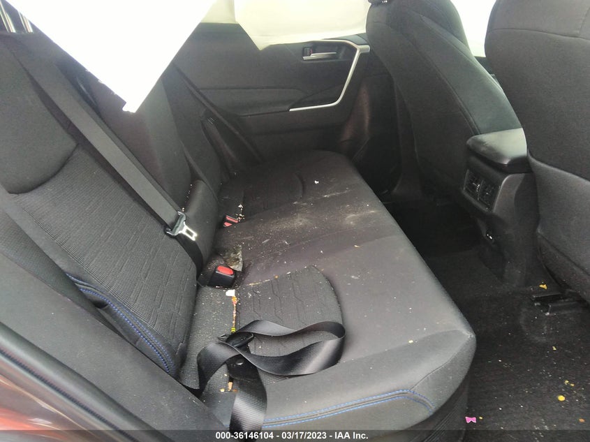 VIN 4T3T6RFV5NU102013 2022 TOYOTA RAV4 HYBRID SE