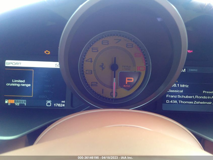 2015 FERRARI F12BERLINETTA ZFF74UFA6F0208596