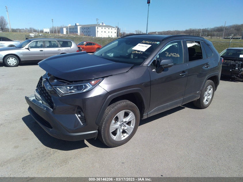 VIN 2T3RWRFV3LW077670 2020 TOYOTA RAV4 HYBRID XLE