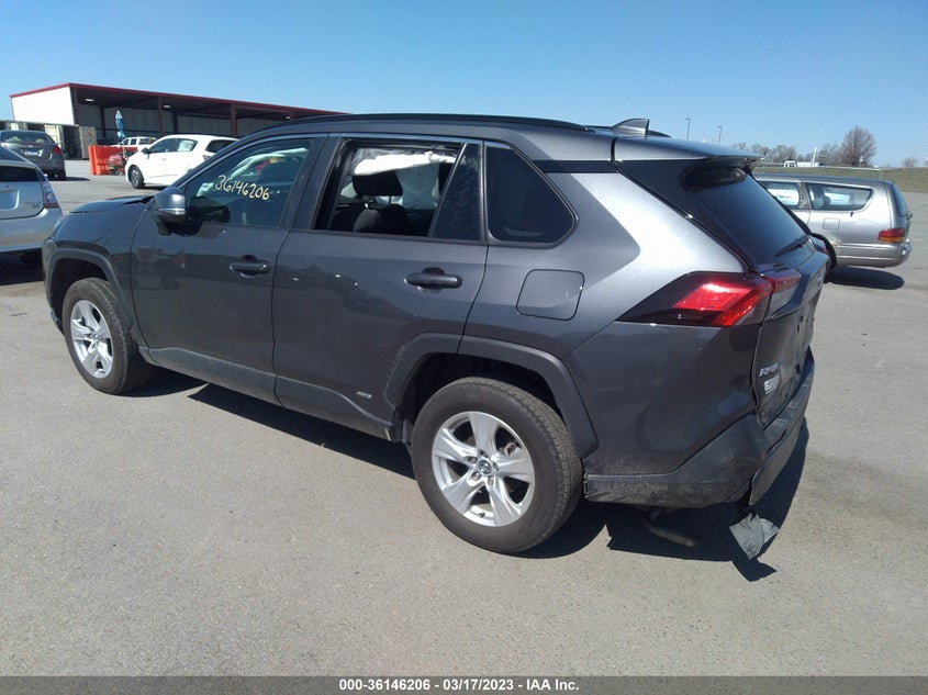 VIN 2T3RWRFV3LW077670 2020 TOYOTA RAV4 HYBRID XLE