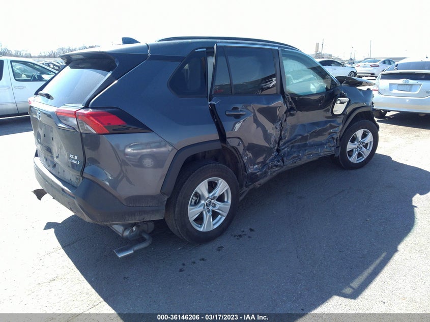 VIN 2T3RWRFV3LW077670 2020 TOYOTA RAV4 HYBRID XLE