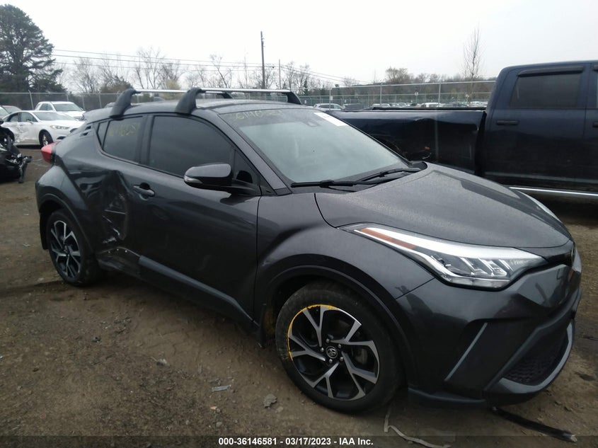 VIN NMTKHMBX2MR121195 2021 TOYOTA C-HR LE/XLE/LIMITED/NIGHTSHADE