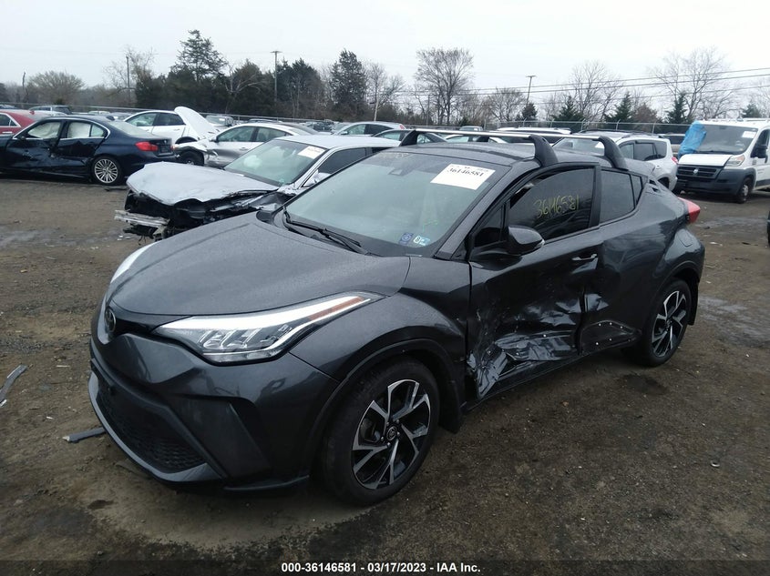VIN NMTKHMBX2MR121195 2021 TOYOTA C-HR LE/XLE/LIMITED/NIGHTSHADE