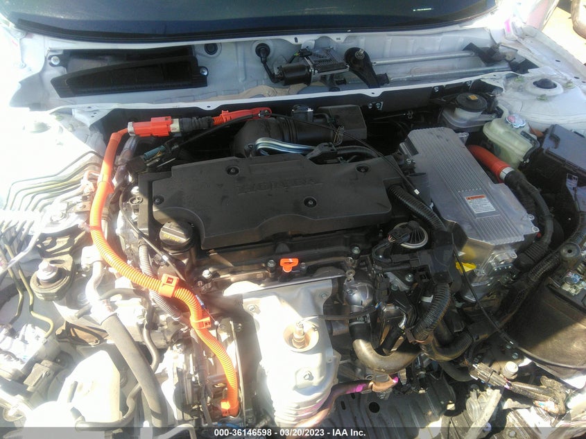VIN 1HGCV3F28NA003448 2022 HONDA ACCORD HYBRID SPORT