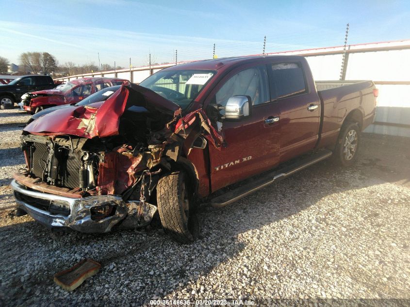 2016 NISSAN TITAN XD SL 1N6BA1F49GN505082
