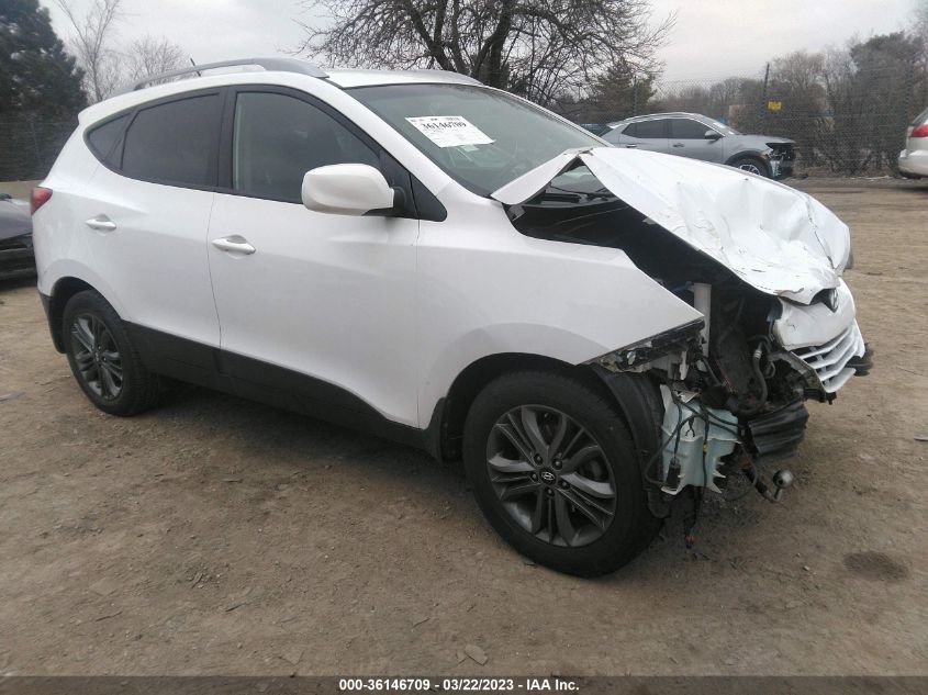 2014 HYUNDAI TUCSON SE - KM8JU3AGXEU858884
