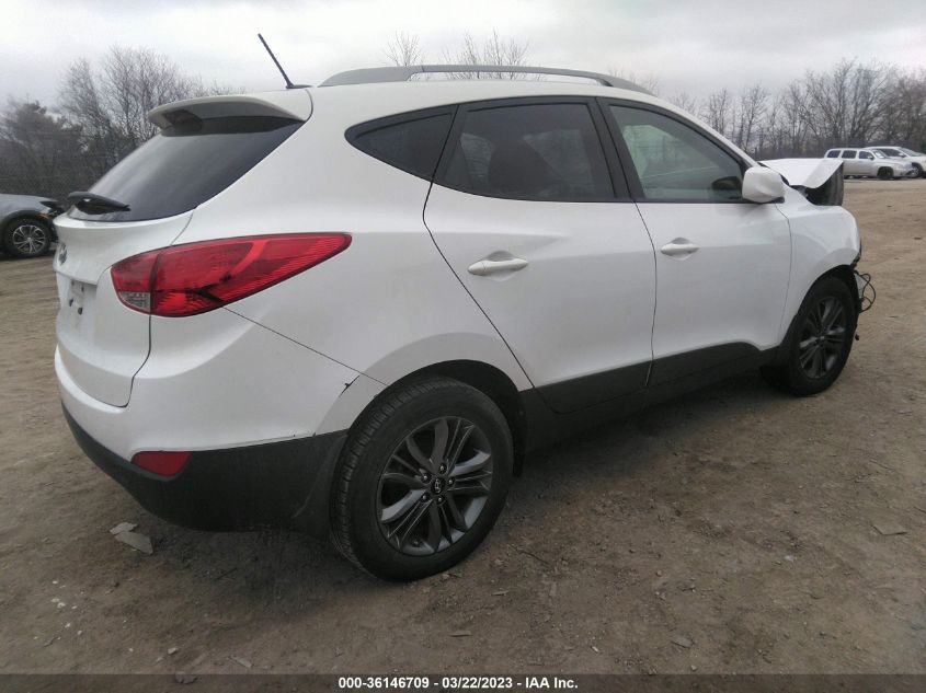 2014 HYUNDAI TUCSON SE - KM8JU3AGXEU858884